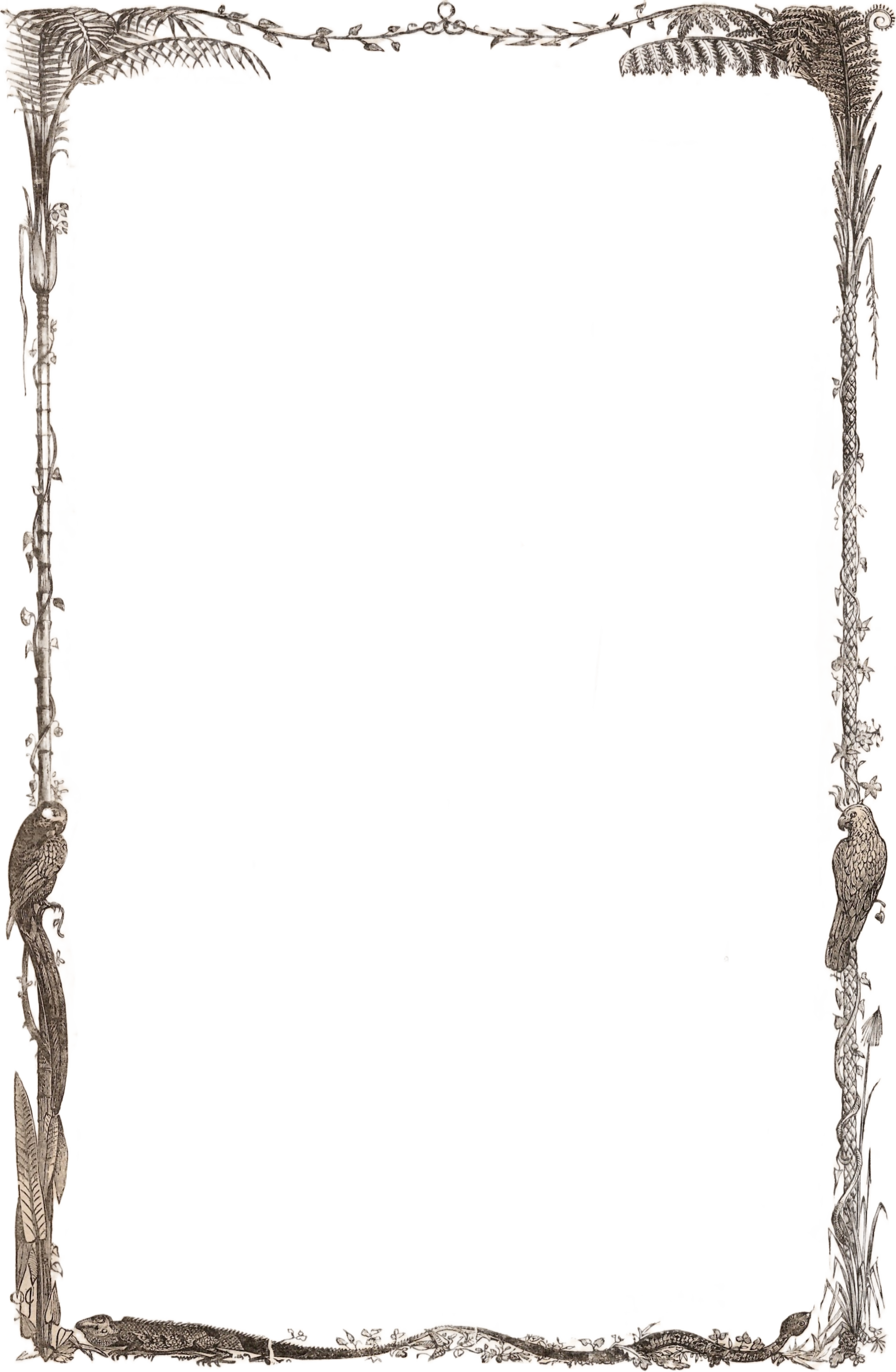 Verzierter antiker Bilderrahmen